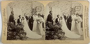 Strohmeyer & Wyman, Genre Scene, The Nuptial Ceremony, stereo, 1897