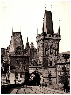 Tchéquie, Prague, Malostrancké mostecké veze