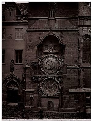 Tchéquie, Prague, Uhr am Altstädter Rathaus