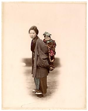 Japan, women and a baby
