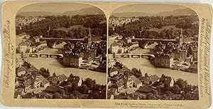 Underwood, Switzerland, Bern, River Aare, stereo, 1897