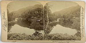 Jarvis, Scotland, Loch Katrine, stereo, 1887