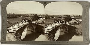 China, Kiukang, Silipuree Bridge, stereo, ca.1900
