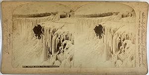 Bierstadt, USA, Niagara, Horse Shoe Falls, stereo, ca.1890