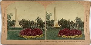 Kilburn, Canada, Toronto, stereo, Mt. Pleasant Cemetery, 1902