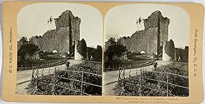 White, Ireland, Killarney, Ross Castle, stereo, 1901