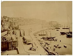 Malta, Grand Harbour, panorama