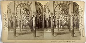 Jarvis, Spain, Cordoba, Moorish Mosque, stereo, ca.1900