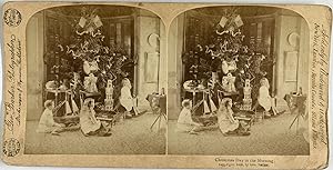 Geo Barker, Genre Scene, Christmas Day in the Morning, stereo, 1889