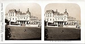 France, Biarritz, Casino Bellevue, Vintage print, ca.1910, Stéréo