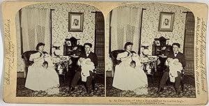 Strohmeyer & Wyman, Genre Scene, stereo, After a Man's married his troubles begin, 1897