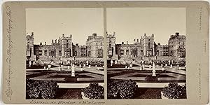 England, Windsor Castle, vintage stereo print, ca.1900