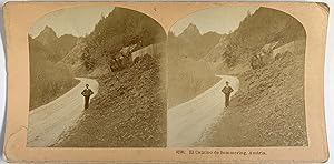 Kilburn, Autriche, El Camino, vintage stereo print, ca.1900