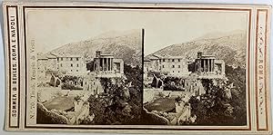Sommer & Behles, Italie, Tivoli, Temple de Vesta, vintage stereo print, ca.1870