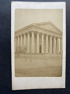 Paris, Église de la Madeleine, Vintage albumen print, ca.1870