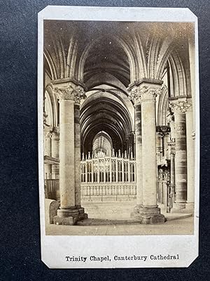Angleterre, Canterbury Cathedral, Trinity Chapel, ca.1880