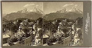 Rottmeyer, Allemagne, Berchtesgaden, vintage stereo print, ca.1900