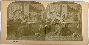 Royaume-Uni, Scène de genre, Vintage print, circa 1890, Stéréo