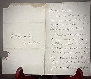 Autograph Letter regarding Pendulum experiments in S. America