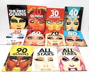 (11 Book Set, All Signed) Chad Sell Does The First Queens; 20 Queens; 30 Queens; 40 Queens; 50 Qu...