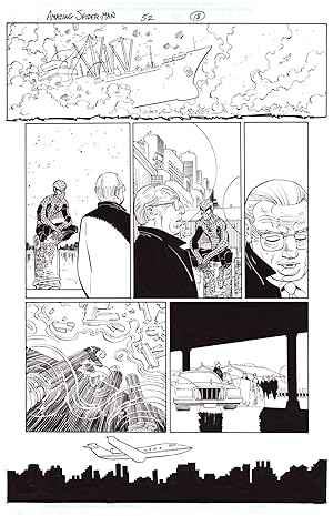 Amazing Spider-Man #52 (493) Dig This Page 18 Original Comic Art by John Romita, Jr.