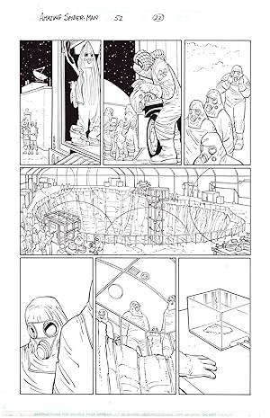 Amazing Spider-Man #52 (493) Dig This Page 22 Original Comic Art by John Romita, Jr.