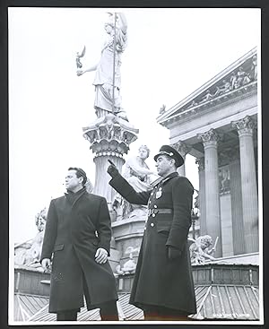 THE THIRD MAN (Original vintage candid photograph from the 1949 U. K. film)