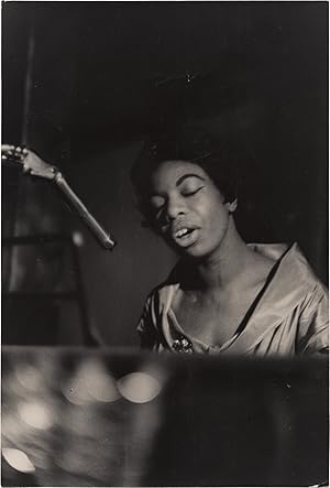 Original photograph of Nina Simone, circa 1959