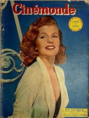 Cinémonde N° 962. Rita Hayworth en couverture. 9 janvier 1953.