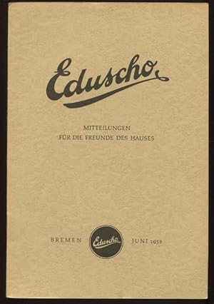 Eduscho - Mitteilungen für die Freunde des Hauses. Juni 1956.