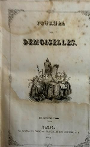 Journal des demoiselles. 1851 - 19e année. Les gravures de mode ont été retirées.