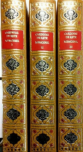 Mémoires du Cardinal de Retz. En 3 volumes.