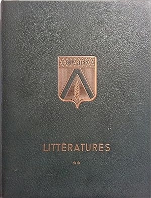 Littératures étrangères. Volume de l'encyclopédie Clartés, mis à jour jusqu'en 1966. 1953-1966.