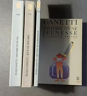 Lot de 4 volumes : Histoire d'une jeunesse. La langue sauvée. - Histoire d'une vie. Le flambeau d...