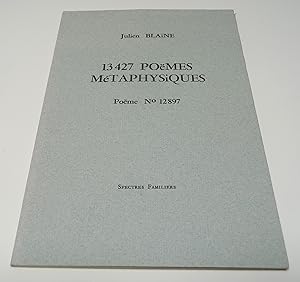 13427 POeMES MeTAPHYSiQUES: Poeme No 12897