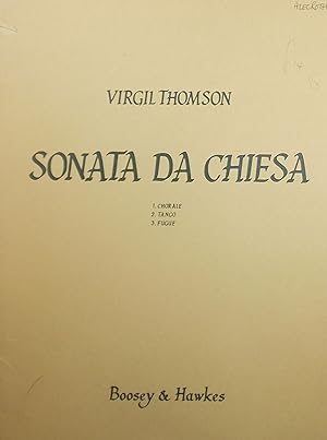Sonata da Chiesa, For Clarinet in Eb, Trumpet, Viola, Horn & Trombone, Piano Score and Parts