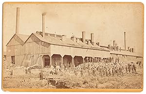 [Lot of Leadville, Colorado silver-mining boom cabinet cards.]