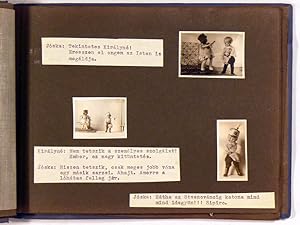 Mézeskalács (Gingerbread) Photo album with photographs of dolls