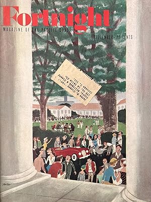 Fortnight Magazine of the Pacific Coast, Volume 19, Number 9, September, 1956