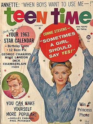 Teen Tine Magazine, January 1963
