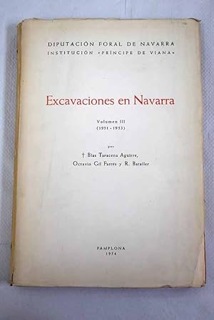 Excavaciones en Navarra, tomo III