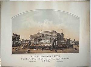 Horticultural Hall, International Exhibition. Fairmount Park, Philadelphia. 1876