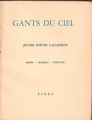 Gants du Ciel No 6. Jeunes poètes canadiens.