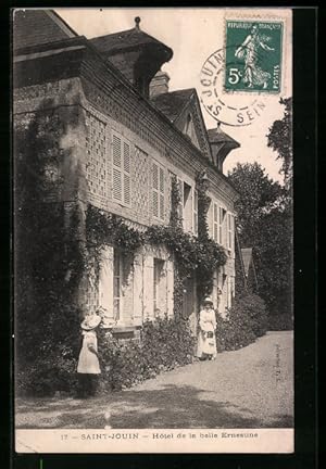 Carte postale Saint-Jouin, Hotel de la belle Ernestine