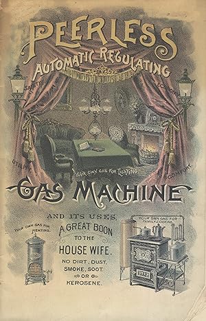 The Peerless automatic regulating gas machine