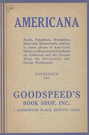 Americana [cover title] [No. 261]