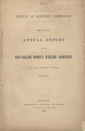 Second annual report of the New-England Women's Auxiliary Association
