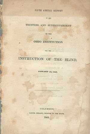 Fifth annual report of the trustees and superintendent of the Ohio Institution for the Instructio...