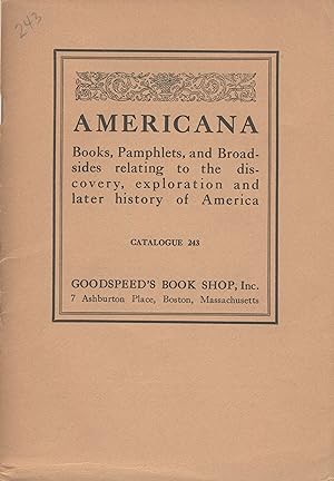 Americana [cover title] [No. 243]