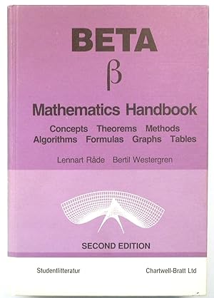 Beta Mathematics Handbook: Concepts, Theorems, Methods, Algorithms, Formulas, Graphs, Tables: Sec...
